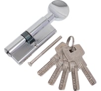 Цилиндровый механизм Вантаж 5 ключей, хром ZС75 35Cx40СР