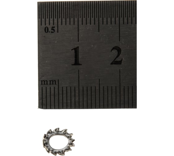 Шайба Tech-Krep DIN6798А 4 нерж.ст. А2 10шт 141776