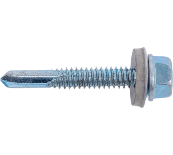 Саморез КРЕП-КОМП кровельный, с увеличенным сверлом, 6,3x38 К (2000шт) скд6338к 1