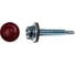 Саморез КРЕП-КОМП кровельный 5,5x25 RAL3003, красный рубин К (250шт) ск55253003кф 1