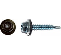 Саморез КРЕП-КОМП кровельный 4,8x51 RAL8019, серо-коричневый К (2000шт) ск518019к