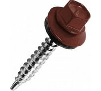 Саморез КРЕП-КОМП кровельный 5,5x25 RAL3009, оксидно-красный К (250шт) ск55253009кф