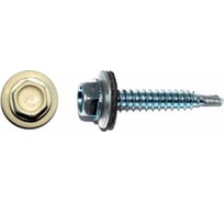 Саморез КРЕП-КОМП кровельный 5,5x25 RAL1015, светлая слоновая кость К (250шт) ск55251015кф