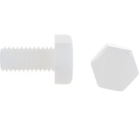 Болт Tech-Krep DIN933 М8х16 полиамид 2 шт 144197