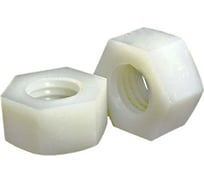 Нейлоновая гайка Tech-Krep полиамид M10 2шт 144299