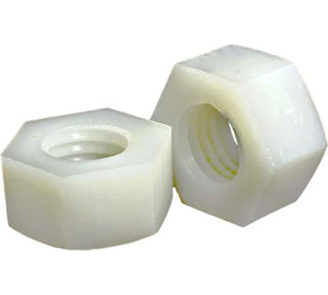 Нейлоновая гайка Tech-Krep полиамид M10 2шт 144299