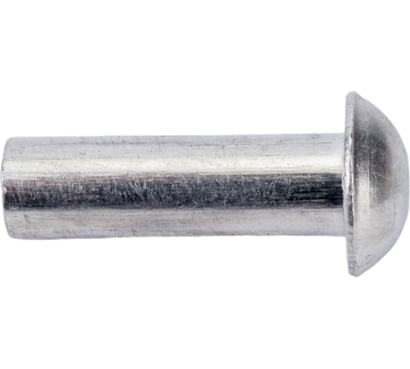 Алюминиевая заклепка с полукгруглой головой Tech-Krep 6,0х20 ГОСТ 10299-80 10 шт 144226
