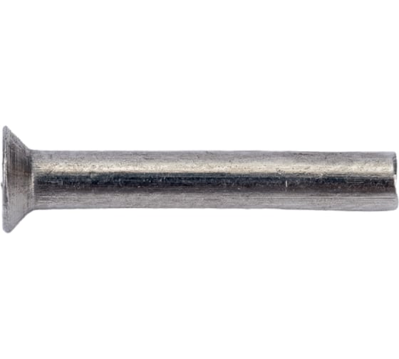 Алюминиевая заклепка с потайной головой Tech-Krep 3,0х20 ГОСТ 10300-80 24 шт 144240