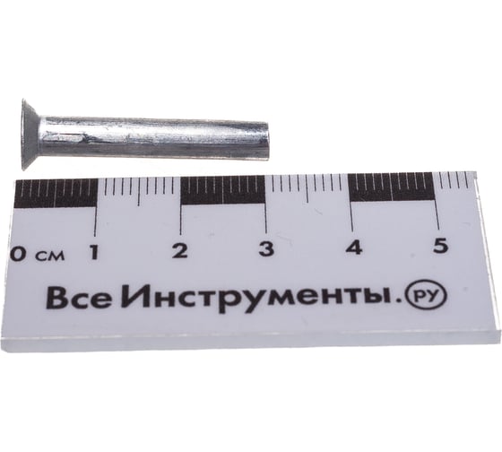 Алюминиевая заклепка с потайной головой Tech-Krep 5,0х30 ГОСТ 10300-80 12 шт 144246