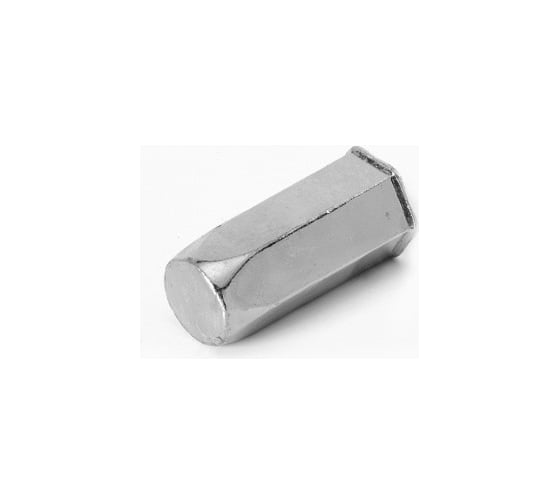 Заклепка КРЕП-КОМП резьбовая, Белый цинк М6 L20,5 шестигранная с уменьшенным бортом, закрытая МОСКРЕП (50 шт.) зршуз6