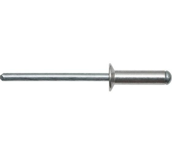 Заклепка КРЕП-КОМП вытяжная AL/ST 3,2x6 потайной борт (1000шт) зап326м 1