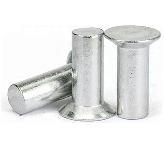 Алюминиевая заклепка с потайной головой Tech-Krep 8,0х20 ГОСТ 10300-80 4 шт 144253 1