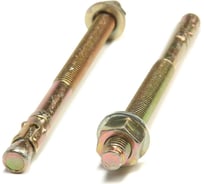 Клиновой анкер ТУНДРА желтый цинк, 12x180 мм, 30 шт. 9908739