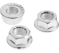 Гайка с фланцем ТУНДРА DIN6923, М12, 1 кг 9511140