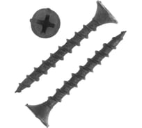 Саморез ТУНДРА PREMIUM 3.5x32 мм, потайной, крупная резьба, шлиц PH, фосфатированный, 1 кг 7100009