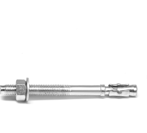 Клиновой анкер ТУНДРА белый цинк, 12x140 мм 9411469 1