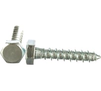 Шурупы ШДШ с шестигранной головкой ЗУБР /DIN 571/ 40 х 8 мм 80 шт 4-300451-08-040