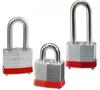 Блокировочный замок Точка Безопасности ламинированный, пиновый цилиндр, стальная дужка, высота дужки – 46 мм, размеры корпуса – 34x43 мм, цвет – синий, 1 шт/упак gwr026PS51BLU