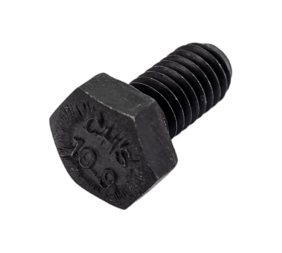 Болт Мир Крепежа ISO 4017/DIN 933, М6x12, 10.9, б/п, 10 шт. ЦБ-00093161