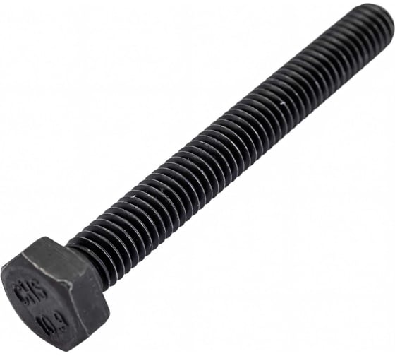 Болт Мир Крепежа ISO 4017/DIN 933, М6x50, 10.9, б/п, 10 шт. ЦБ-00093168