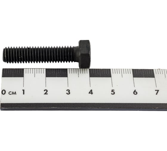 Болт Мир Крепежа ISO 4017/DIN 933, М8x35, 10.9, б/п, 10 шт. ЦБ-00093179