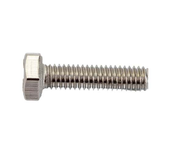 Болт Мир Крепежа ISO 4017/DIN 933, М4x16, А2, 5 шт. ЦБ-00092799