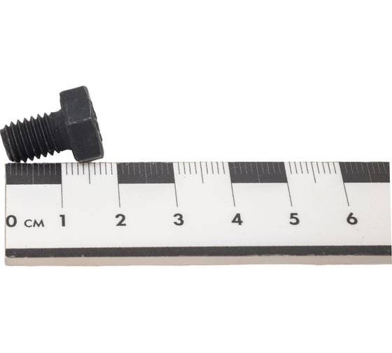 Болт Мир Крепежа ISO 4017/DIN 933, М8x12, 10.9, б/п, 10 шт. ЦБ-00093174
