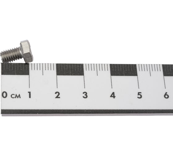 Болт Мир Крепежа ISO 4017/DIN 933, М5x8, А2, 5 шт. ЦБ-00092809