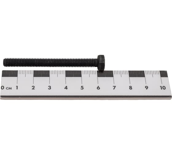 Болт Мир Крепежа ISO 4017/DIN 933, М8x80, 10.9, б/п, 5 шт. ЦБ-00092754