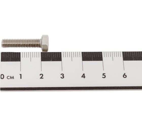 Болт Мир Крепежа ISO 4017/DIN 933, М5x20, А2, 5 шт. ЦБ-00092803