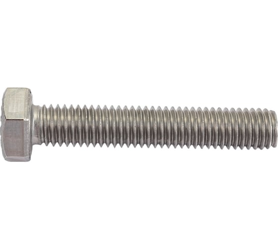 Болт Мир Крепежа ISO 4017/DIN 933, М8x45, А2, 5 шт. ЦБ-00092827 1