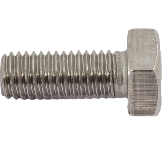 Болт Мир Крепежа ISO 4017/DIN 933, М10x25, А2, 5 шт. ЦБ-00092759 1