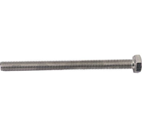 Болт Мир Крепежа ISO 4017/DIN 933, М10x130, А2, 5 шт. ЦБ-00092757