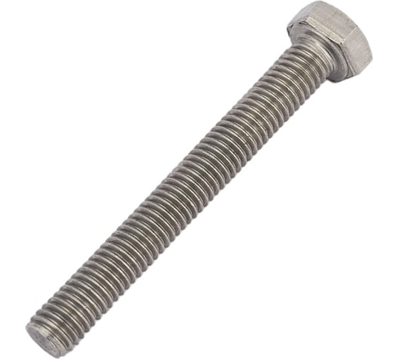 Болт Мир Крепежа ISO 4017/DIN 933, М5x40, А2, 5 шт. ЦБ-00092806 1
