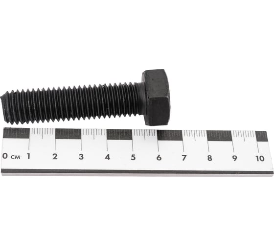 Болт Мир Крепежа ISO 4017/DIN 933, М14x55, 10.9, б/п, 5 шт. ЦБ-00092698