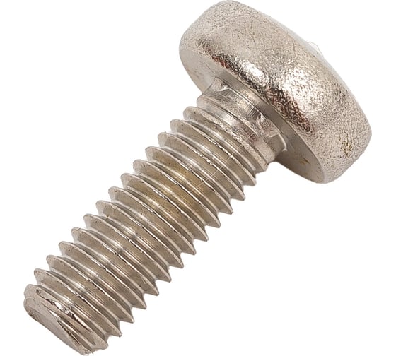 Винт Мир крепежа DIN 7985 М6x16, А2, 10 шт. ЦБ-00093053