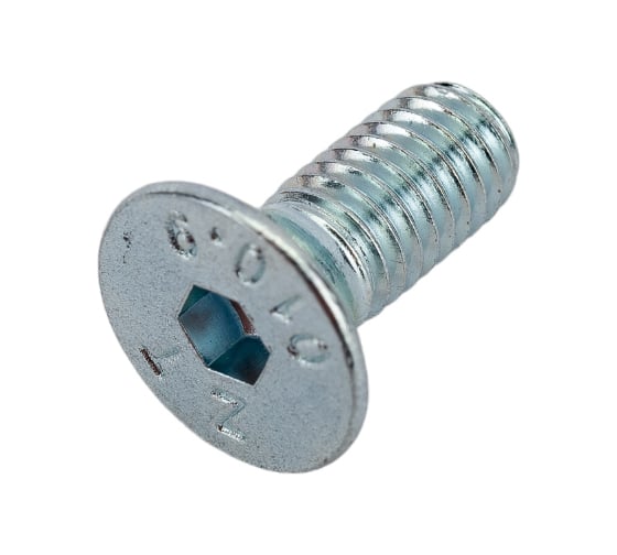 Винт Мир крепежа DIN 7991, М5x12, 8.8, цинк, 10 шт. ЦБ-00092856 1