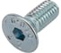 Винт Мир крепежа DIN 7991, М5x12, 8.8, цинк, 10 шт. ЦБ-00092856 1