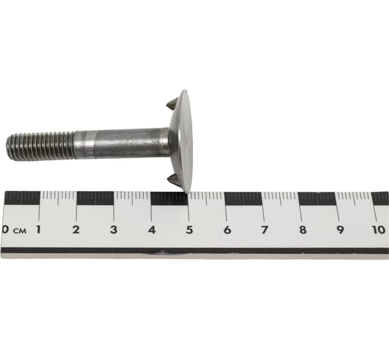 Болт ЦКИ DIN 15237 М8x50, с гайкой и шайбой, норийный, 3.6, Б/П, 10 шт. 47809