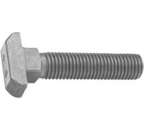Болт с гайкой ЦКИ DIN 186B М16x100, 4.6, Б/П, 2 шт. 40295