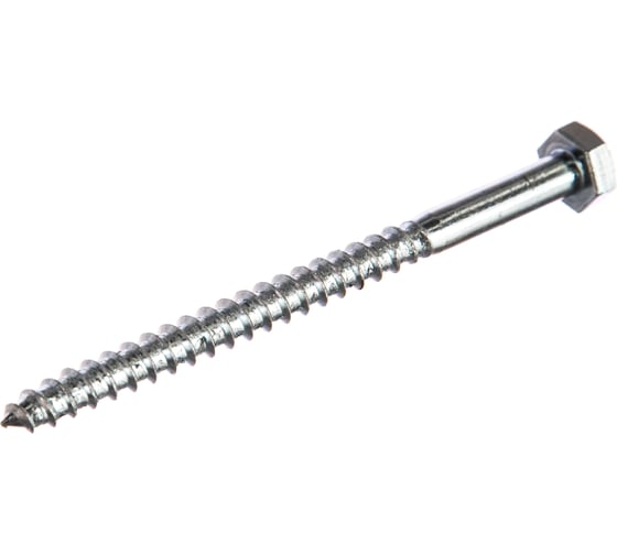 Шуруп Саморезик 10х140 шестигр, оцинк. DIN 571 20шт DIN571-10/140-20