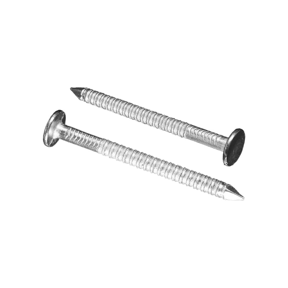 Ершеные гвозди с плоской головкой BOWT цинк, 4,2x50, 500 шт. C03825 ...