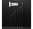 Винтовые оцинкованные гвозди BOWT 3,4x80, 500 шт. C03727 2