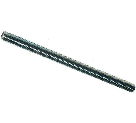 Резьбовая шпилька Море-Метизов DIN 975, класс прочности 8.8, цинк, M12x2000 мм, 1 шт. SHPIL97588СM1221М