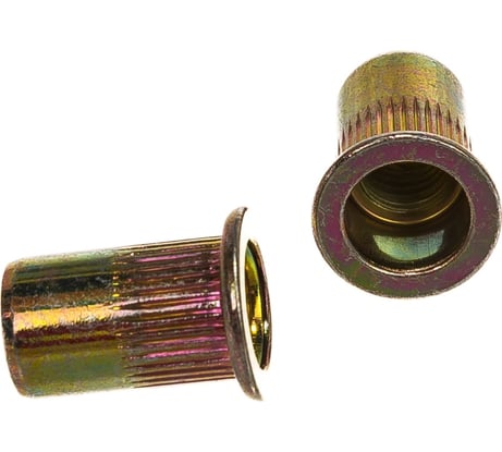 Резьбовые заклепки BOWT желтый цинк м5 10 шт V03309