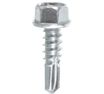 Саморезы Саморезик 5,5х19 шестигр, цинк, сверло кров., без шайбы 500шт SKBSHS-5,5х19-500