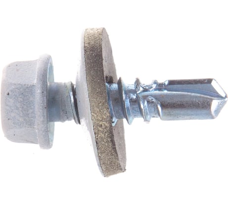 Кровельный саморез Саморезик 5,5х19 RAL9003 сигнальный белый 250шт SKRAL9003-5,5х19-250