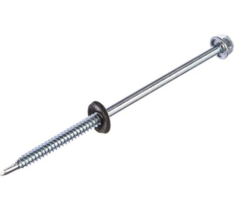 Кровельный оцинкованный саморез Саморезик 6,3х130, 50шт SKZ-6,3х130-50