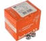 Гайка М10 со стопорным кольцом Саморезик оцинк. DIN 985 60шт DIN985-М10-60 2
