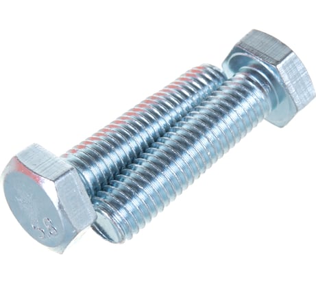 Болт с шестигранной головкой Саморезик М10х40 оцинк. DIN 933 50 шт DIN933/5.8-10х40-50